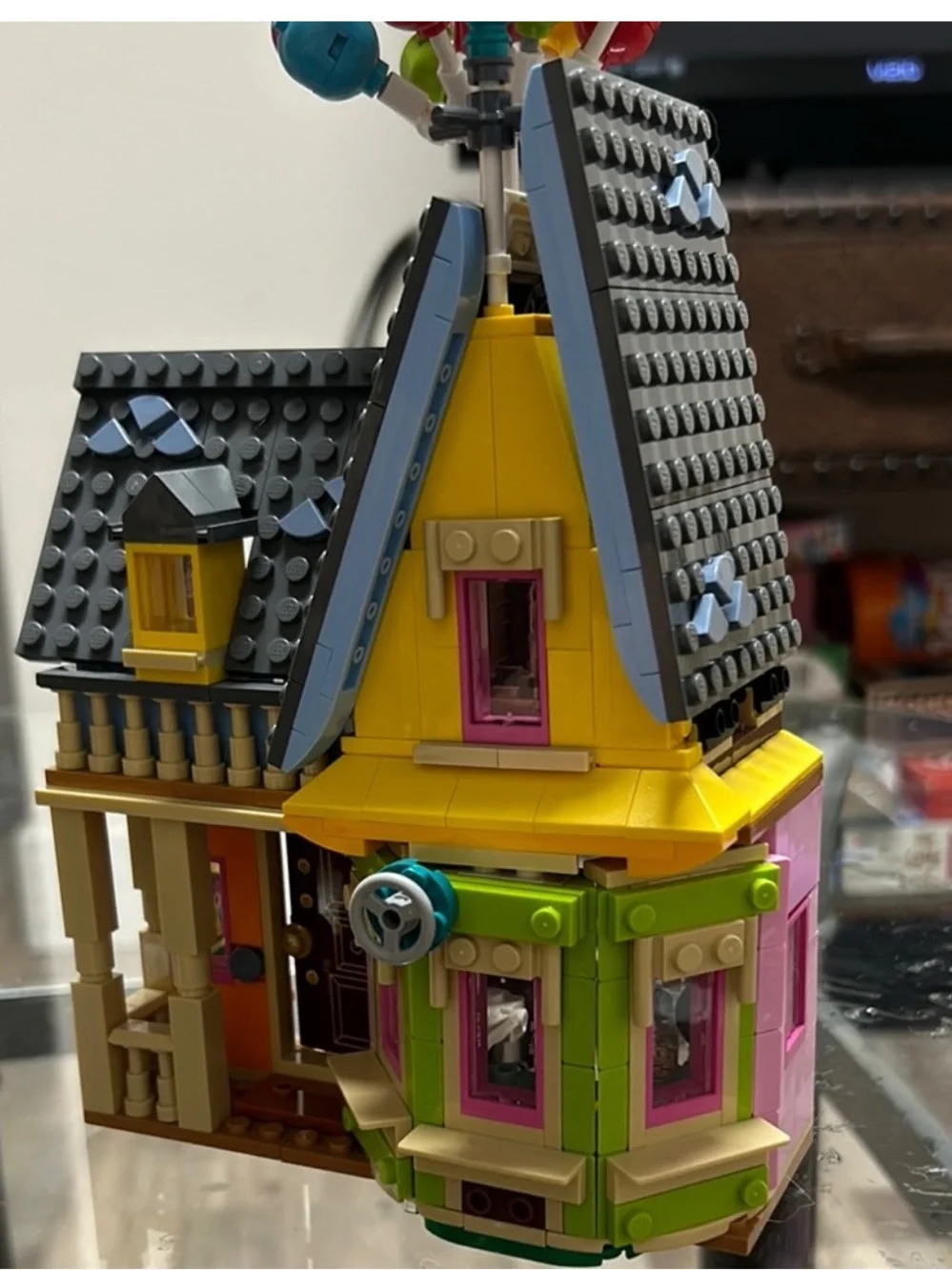 Lego Disney UP House with Multicolor Balloons - Red, Pink, Yellow, Blue